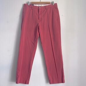 Polo Ralph Lauren Bedford Chino cotton flat front dress trouser pants sz 33/30